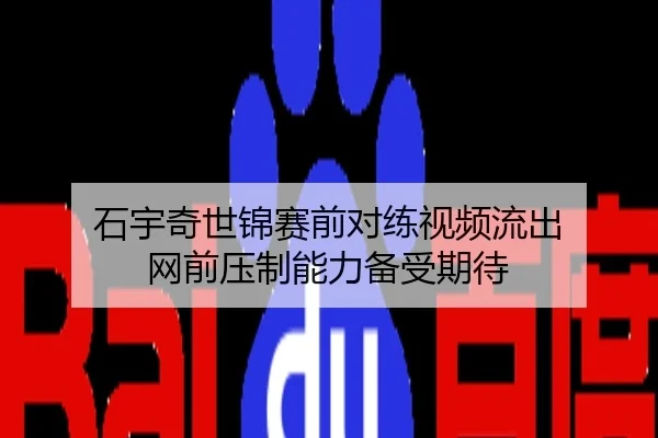 石宇奇世锦赛前对练视频流出 网前压制能力备受期待